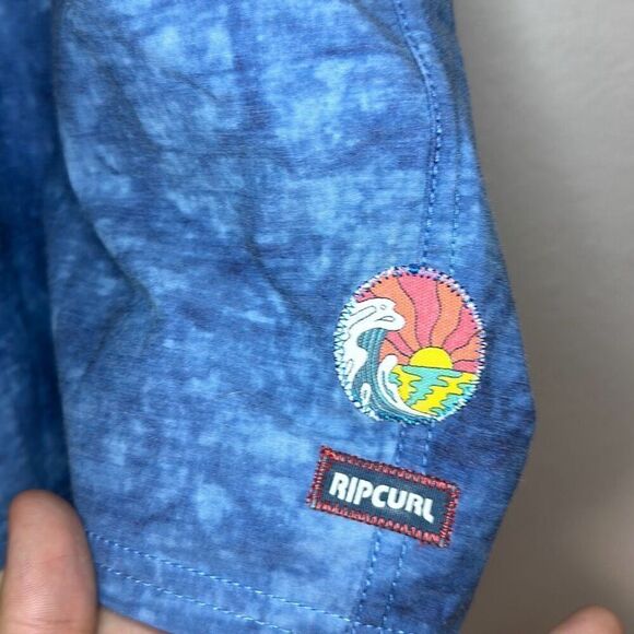 Rip Curl Mens Blue‎ Sun Drenched Layday Lightweight Swim Board Shorts Size 36 - Picture 4 of 8